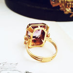 An Extravagant Vintage 1960's Amethyst Cocktail Ring