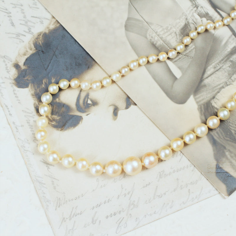 Vintage Cultured Pearl Necklace