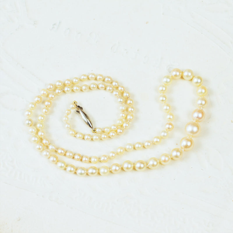 Vintage Cultured Pearl Necklace