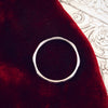 Hand Engraved Vintage Platinum Wedding Band