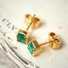 THE BEST! Top Quality Verdant Green Emerald Earrings