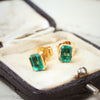 THE BEST! Top Quality Verdant Green Emerald Earrings