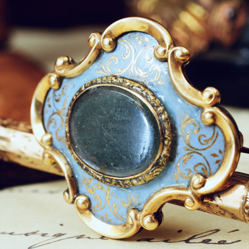 Dearest Antique Sentimental Victorian Brooch