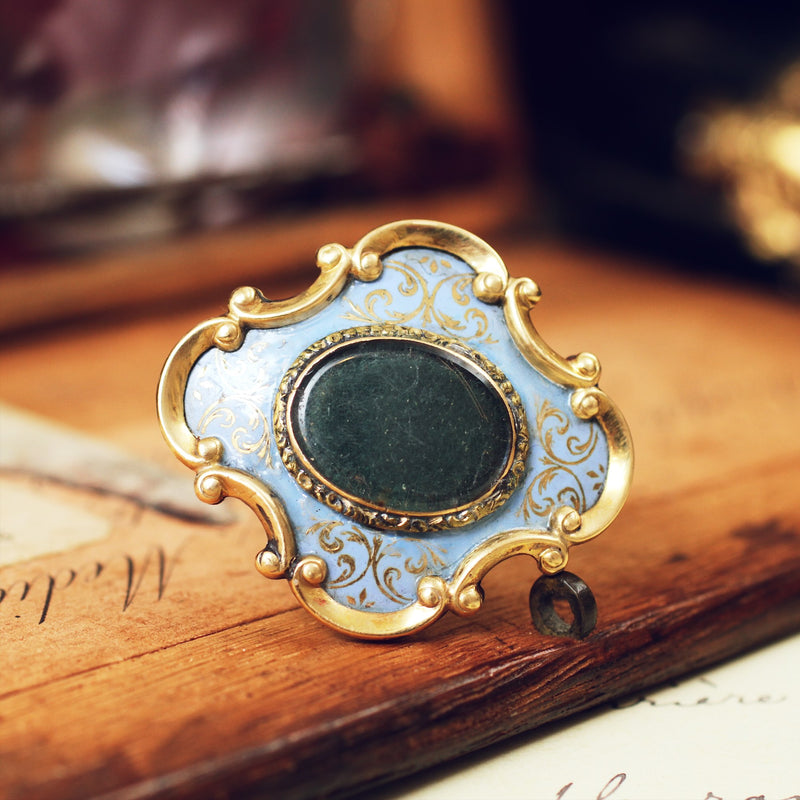 Dearest Antique Sentimental Victorian Brooch