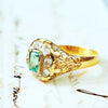 An Exquisite Early Victorian Emerald & Diamond Ring