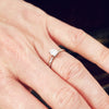 Fine Quality 0.48ct Emerald Cut Diamond Engagement Ring