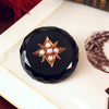 Victorian Onyx Brooch