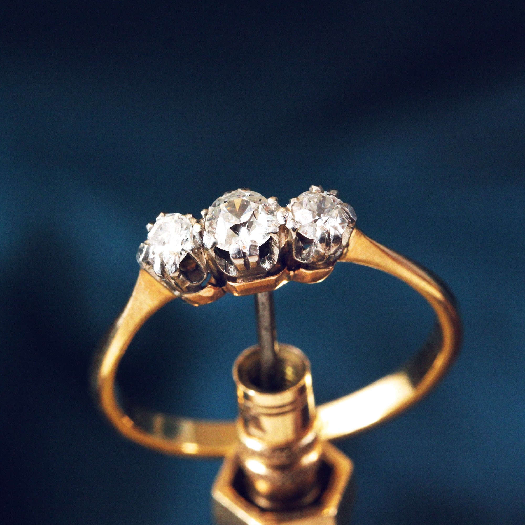 Second hand deals trilogy diamond rings