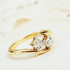 Unforgettable Vintage Diamond 'Toi et Moi' Ring