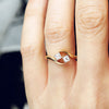 Unforgettable Vintage Diamond 'Toi et Moi' Ring