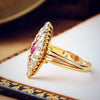 Date 1898 Ruby & Diamond Marquise Ring