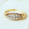 Glittersome Antique Hand Cut Diamond Engagement Ring