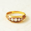 Date 1896 Natural Pearl Ring
