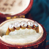 Five Stone Diamond 18ct Gold and Platinum Ring