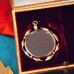 Antique Edwardian 9ct Gold Picture Locket