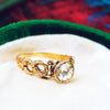 Unique Genteel Georgian Rose Cut Diamond Ring