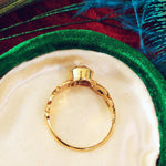 Unique Genteel Georgian Rose Cut Diamond Ring