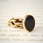 Antique 18ct Gold Bloodstone Seal Fob