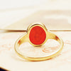Roman Styled Carnelian Intaglio Ring