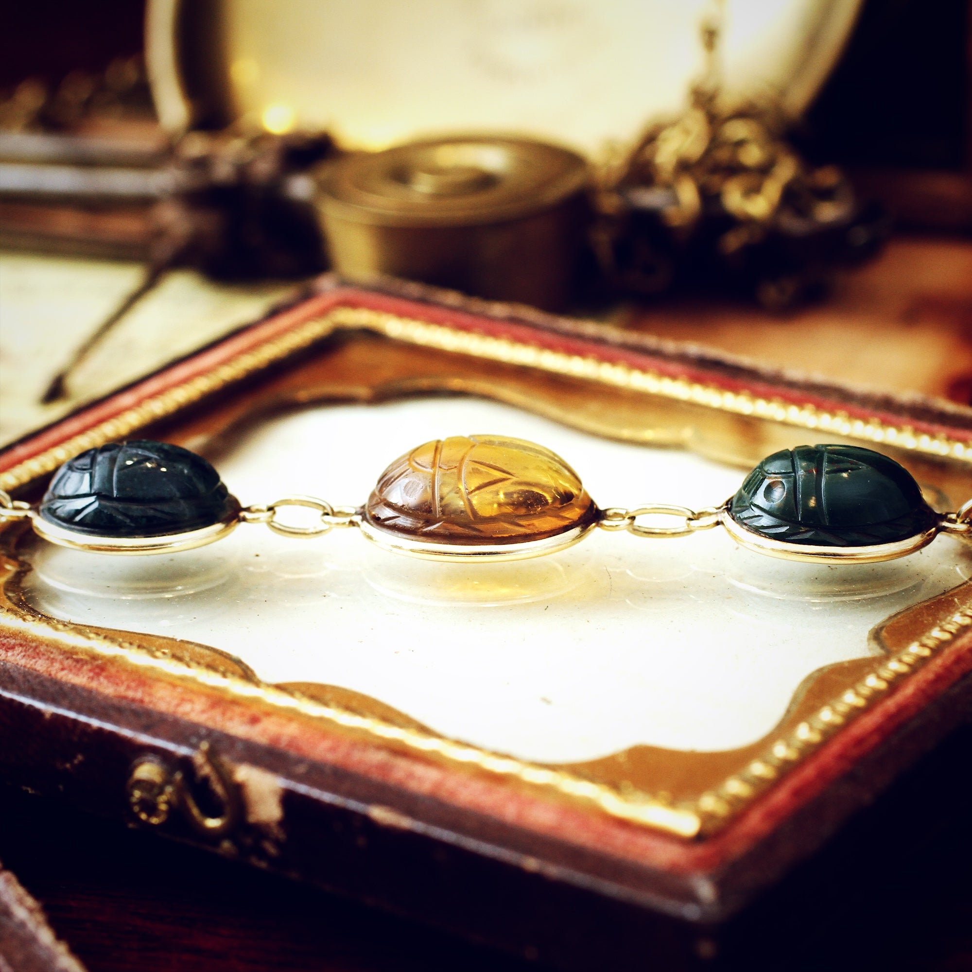 Scarab 2025 bracelet gold