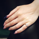 Most Charming Victorian Hand Cut Diamond Ring