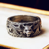 Vintage Silver GUCCI Gatto Ring