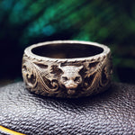 Gucci gatto silver ring hot sale