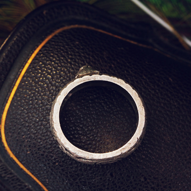 Vintage Silver GUCCI Gatto Ring