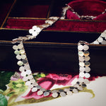 Vintage Modernist Sterling Silver Collarette