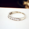 Most Adored Vintage Diamond Half Eternity Band Ring
