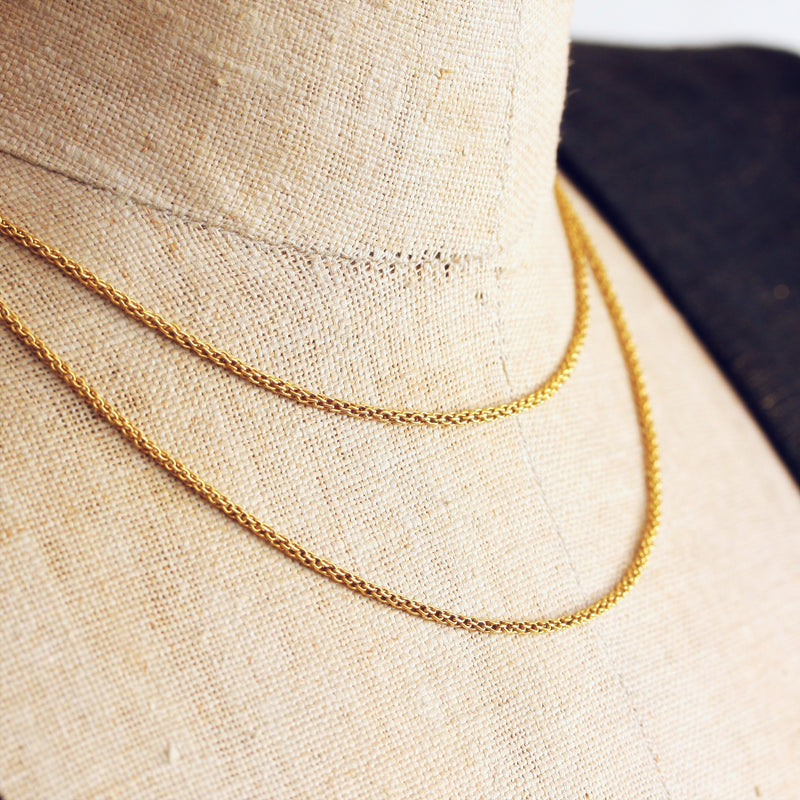 A Fine Quality Antique 18ct Gold Chain