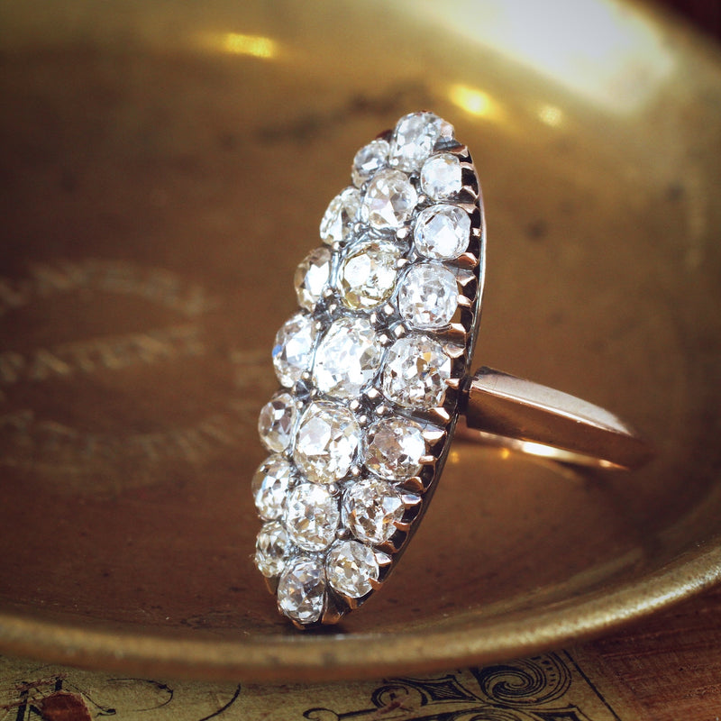 Antique Continental Diamond Ring