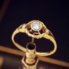 Vintage 18ct Gold Diamond Ring