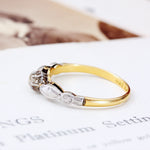 Dearheart! Vintage 1950's Diamond Engagement Ring