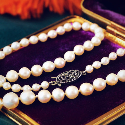 Antique pearls for sale store