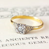 Vintage Art Deco Diamond Engagement Ring