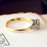 Vintage Art Deco Diamond Engagement Ring