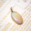 Vintage 9ct Gold Crystal Opal Pendant