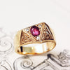 Vintage Ruby & Diamond Dress Ring