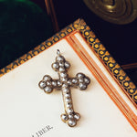 Victorian Antique Silver Cross