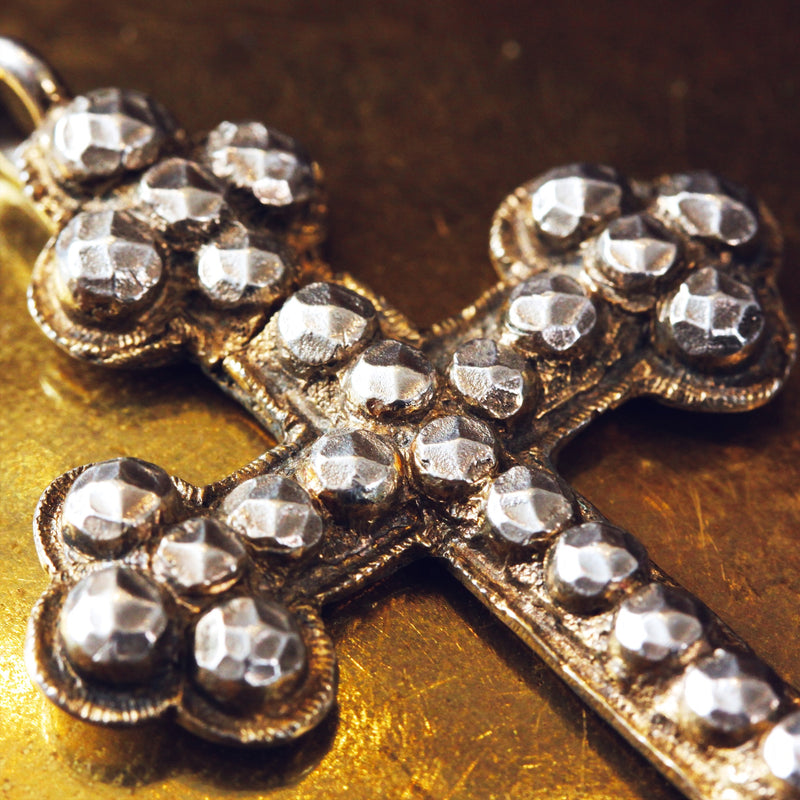 Antique silver crosses sales