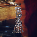 Georgian Iberian Table Cut Diamonds Tassel Ornament