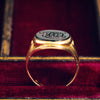 Date 1924 15ct Gold Heliotrope Seal Ring