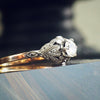 Pristine Vintage Perfection! Diamond Engagement Ring