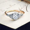 Pristine Vintage Perfection! Diamond Engagement Ring