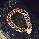 Fabulous Chunky Antique 9ct Gold Bracelet