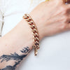 Fabulous Chunky Antique 9ct Gold Bracelet