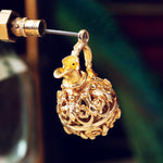 Vintage Beautifully Detailed 9ct Gold Jug Charm
