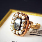 Antique Date 1805 William Benford Mourning Ring