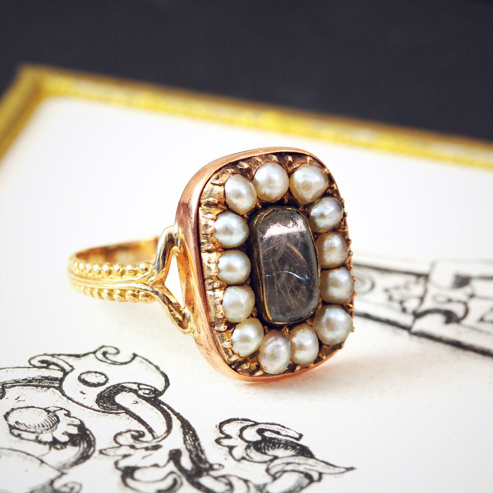 Medieval Mourning Rings Antique Georgian & Victorian Mourning Rings – Fetheray